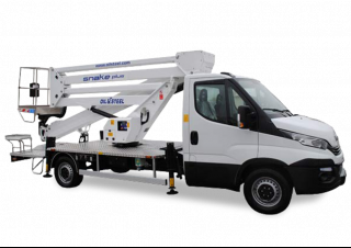 Snake 2010H Oil & Steel Trailer Mounted Articulating Boom Lifts