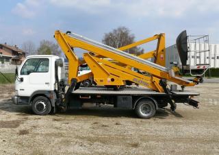 Snake 2190 Oil & Steel Trailer Mounted Articulating Boom Lifts