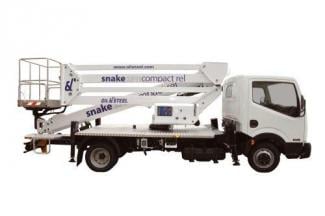 Snake 2311REL Oil & Steel Trailer Mounted Articulating Boom Lifts