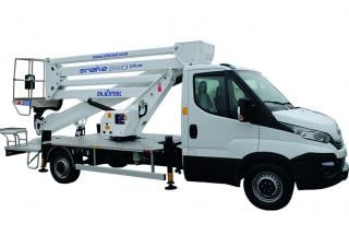 Snake 2413 Plus Oil & Steel Trailer Mounted Articulating Boom Lifts