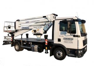 Snake 2714 Oil & Steel Trailer Mounted Articulating Boom Lifts