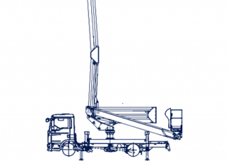 Snake 2714 Plus Oil & Steel Trailer Mounted Articulating Boom Lifts