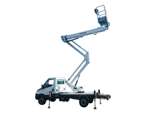 Snake 2815 Plus Oil & Steel Trailer Mounted Articulating Boom Lifts