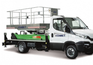 SOLAR 11 Comet Truck Mounted Telescopic Boom Lifts
