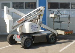 SP 100 Simon Wheeled Articulating Boom Lifts