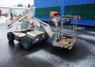 SP 120 E Simon Wheeled Articulating Boom Lifts