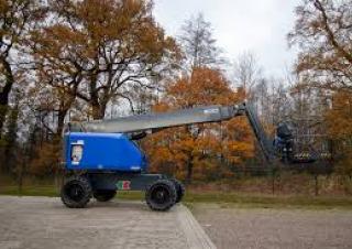 SP14CJHCP 4008 Aichi Wheeled Telescopic Boom Lifts