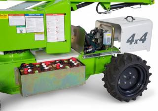 Niftylift SP34 4x4 Wheeled Articulating Boom Lifts (2019 - 2026) Specifications & Dimensions