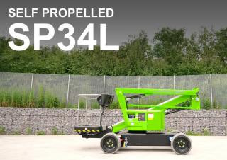 Niftylift SP34L Wheeled Articulating Boom Lifts (2020 - 2023) Specifications & Dimensions