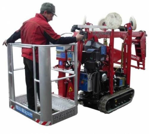 Basket Spider 12.65 Crawler Articulating Boom Lifts (2010 - 2013) Specifications & Dimensions