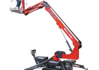 SPIDER 13.80 E Platform Basket Crawler Telescopic Boom Lifts