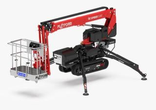 Basket Spider 13.80 E Crawler Telescopic Boom Lifts (2023 - 2026) Specifications & Dimensions