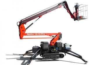 SPIDER 15.75 ED Platform Basket Crawler Articulating Boom Lifts
