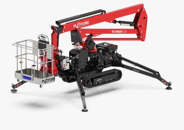 Basket Spider 15.75 ED Crawler Articulating Boom Lifts (2010 - 2026) Specifications & Dimensions