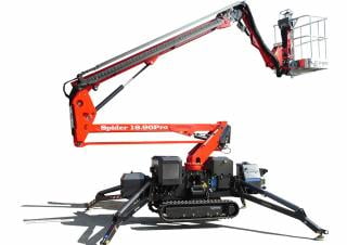 SPIDER 18.90 Platform Basket Crawler Articulating Boom Lifts