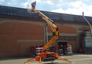 SPIDER 18.90 PRO Platform Basket Crawler Articulating Boom Lifts