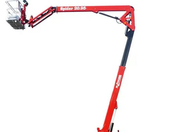 Basket Spider 20.95 Crawler Articulating Boom Lifts (2023 - 2026) Specifications & Dimensions