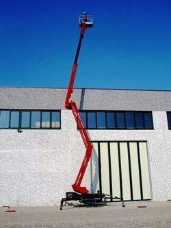 Basket Spider 22.10 Crawler Articulating Boom Lifts (2010 - 2026) Specifications & Dimensions