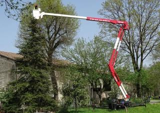 SPIDER 22.10.46 kV Platform Basket Crawler Articulating Boom Lifts