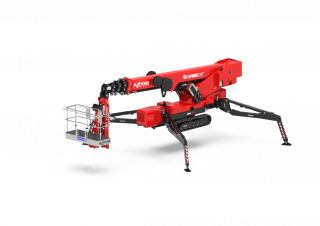 Basket Spider 30 TED Crawler Telescopic Boom Lifts (2023 - 2026) Specifications & Dimensions