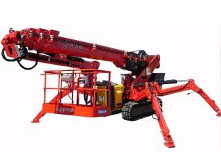 SPIDER 30 WE Platform Basket Crawler Telescopic Boom Lifts