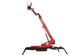 SPIDER 30T E Platform Basket Crawler Telescopic Boom Lifts