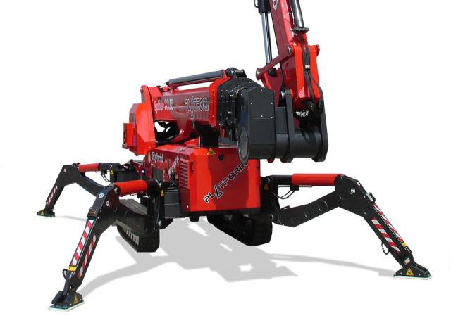 Basket Spider 33.15 ED Crawler Articulating Boom Lifts (2023 - 2026) Specifications & Dimensions