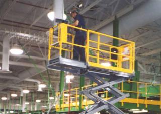 SPW24 Lift-A-Loft Wheeled scissor lifts