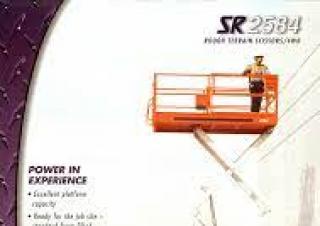 SR 2584 Snorkel Wheeled scissor lifts