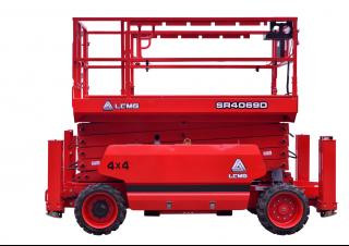 LGMG  SR4069D Wheeled scissor lifts (2020 - 2026) Specifications & Dimensions