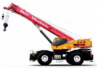 Sany SRC350 crane - load chart, specs & dimensions (2017 - 2022)