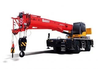 Sany SRC400T crane - load chart, specs & dimensions (2023 - 2026)