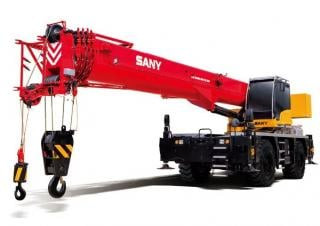 Sany SRC500T crane - load chart, specs & dimensions (2023 - 2026)