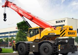 Sany SRC550 crane - load chart, specs & dimensions (2017 - 2022)