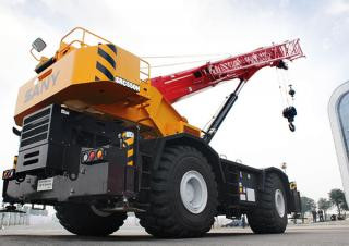 Sany SRC550H crane - load chart, specs & dimensions (2017 - 2022)