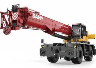 Sany SRC650T crane - load chart, specs & dimensions (2023 - 2026)