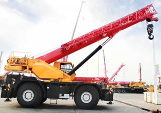 Sany SRC750 crane - load chart, specs & dimensions (2017 - 2022)