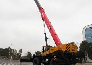 Sany SRC8130 crane - load chart, specs & dimensions (2017 - 2022)