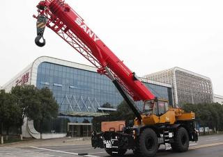 Sany SRC865C crane - load chart, specs & dimensions (2017 - 2022)