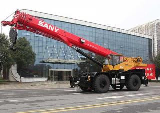 Sany SRC885C crane - load chart, specs & dimensions (2017 - 2022)