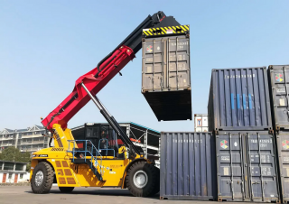 Sany SRSC1009-6E Reach Stacker Specs & Dimensions (2025 - 2026)