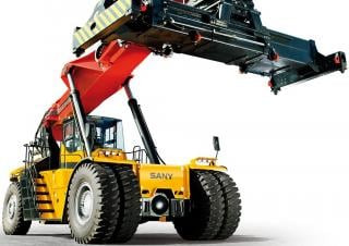 Sany SRSC4540G5 Reach Stacker Specs & Dimensions (2018 - 2026)