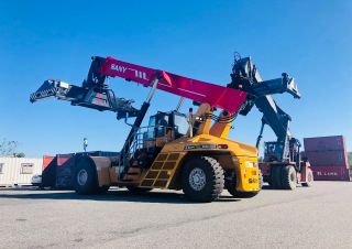 Sany SRSC45H3 Reach Stacker Specs & Dimensions (2025 - 2026)