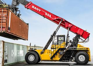 Sany SRSC45H9G5 Reach Stacker Specs & Dimensions (2022 - 2026)