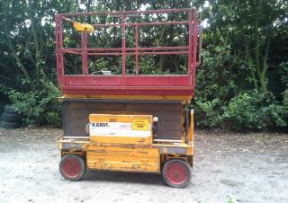 SS 90 Karus Wheeled scissor lifts