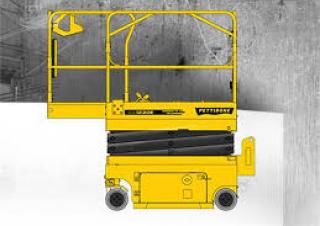 SS1230E Pettibone Wheeled scissor lifts