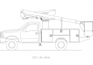 Versalift SST-36-NE Trailer Mounted Articulating Boom Lifts (2017 - 2026) Specifications & Dimensions