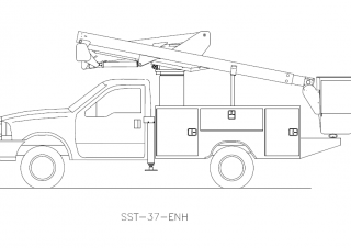 Versalift SST-37-ENH Trailer Mounted Articulating Boom Lifts (2017 - 2026) Specifications & Dimensions