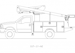 Versalift SST-37-NE Trailer Mounted Articulating Boom Lifts (2017 - 2026) Specifications & Dimensions