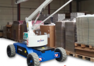 ST 100 EEx IIB T4 Sky-High Wheeled Articulating Boom Lifts